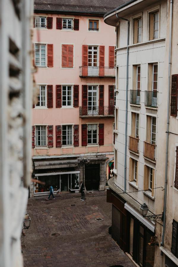 "L'Historique" - Charmant Appartement En Centre-Ville Historique シャンベリ エクステリア 写真